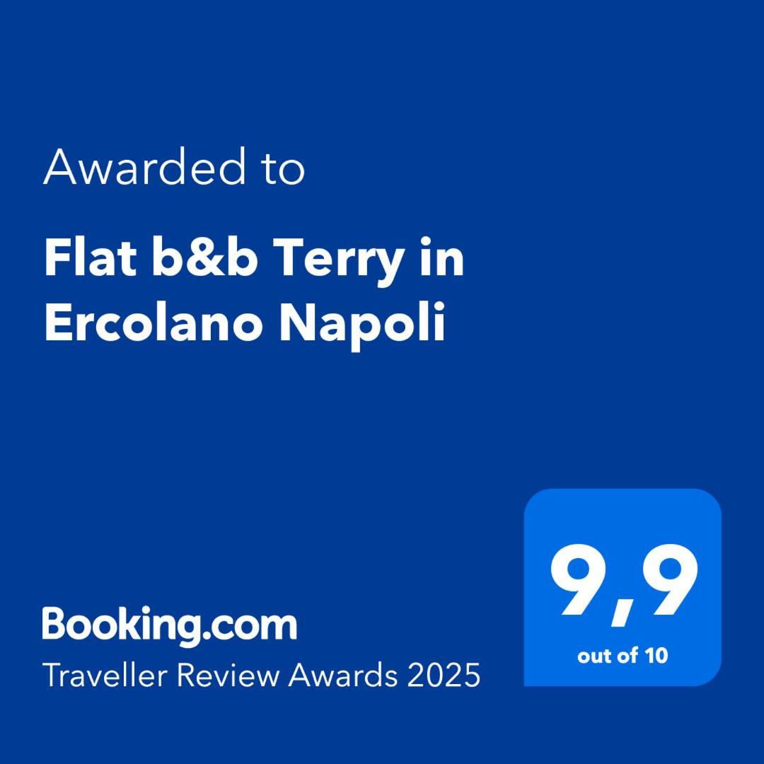 Flat B&B Terry In Ercolano Napoli Экстерьер фото